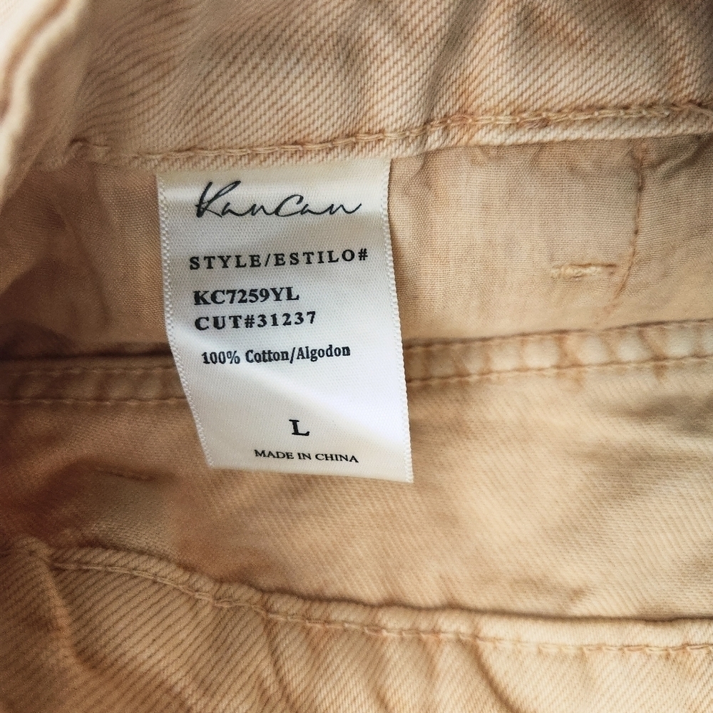 Kancan Washed High Rise Short - Picture 3 of 4